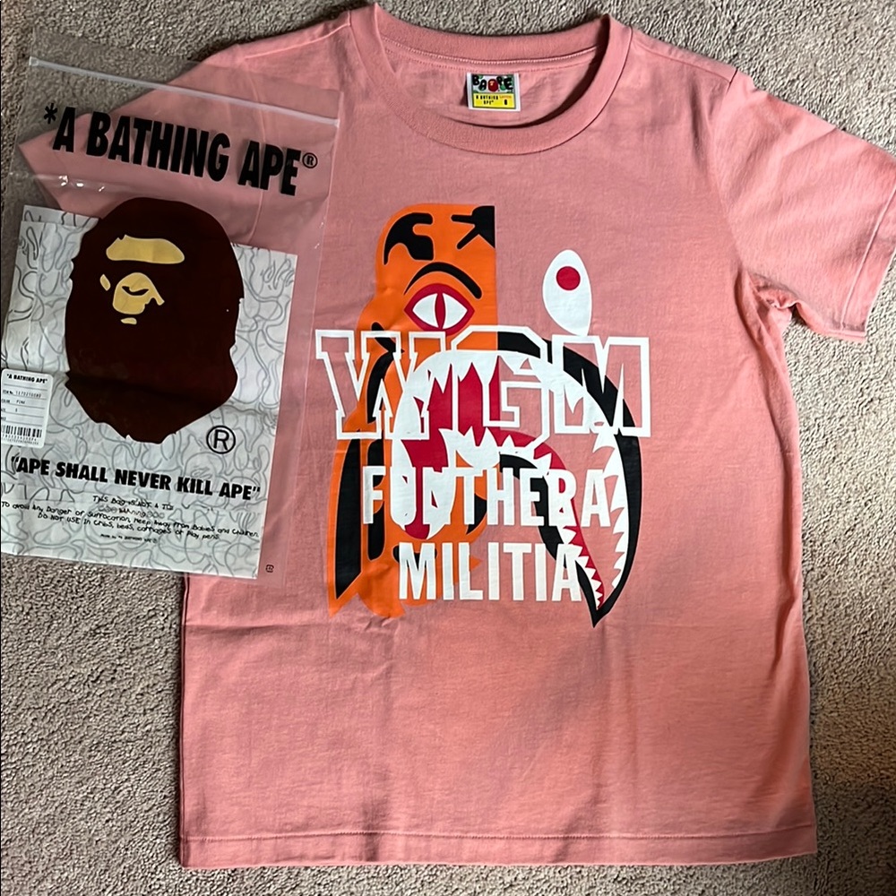 A Bathing Ape (BAPE) graphic tee